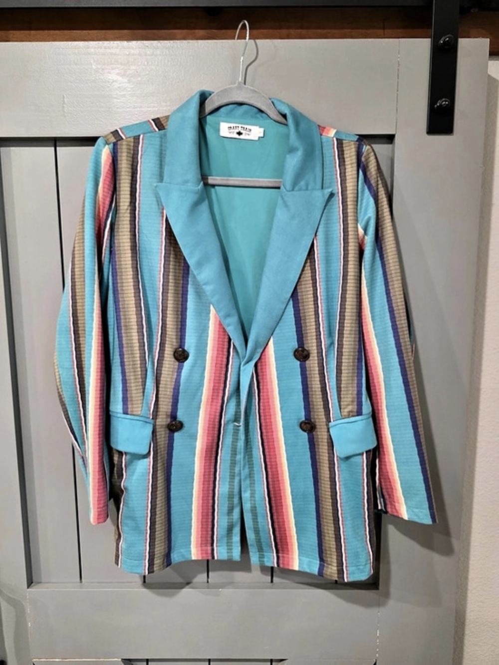 Crazy Train Serape Blazer